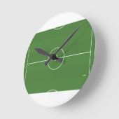 stade foot Wall Clock ラウンド壁時計 (傾斜)
