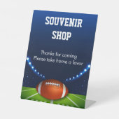 Stadium Lights Football Souvenir Shop 台座サイン (正面)