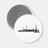 Stadt Berlin - Skyline 1c マグネット (正面/裏面)
