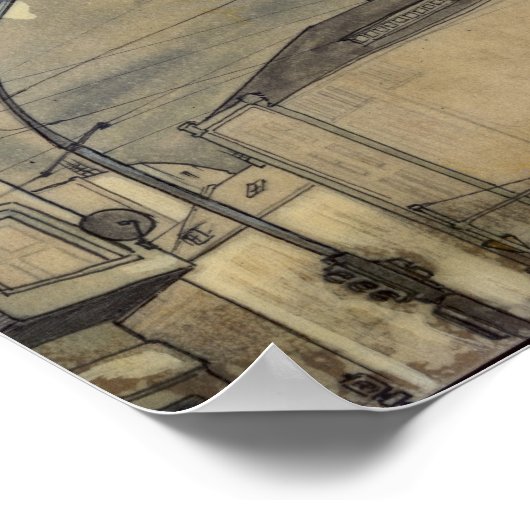 stadt_strychnin ポスター (角)