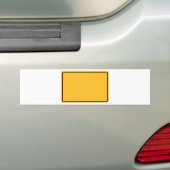 Stadtschild für eigenen Text バンパーステッカー (車上)