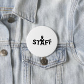 STAFF Button Badge 缶バッジ (インサイチュ)