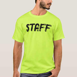 STAFF (front AND back) Tシャツ