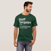 Staff Sergeantの定義 通常のみ クーラーギフト Tシャツ (正面フル)