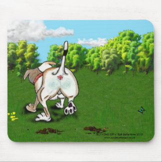 STAFFIEのスマイル-底! マウスのマット マウスパッド