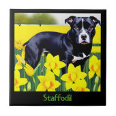 Staffodil - Staffy in the Daffodils タイル (正面)