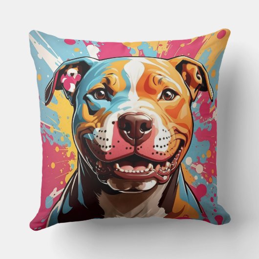 Staffordshire Birthday Fun クッション (裏面)