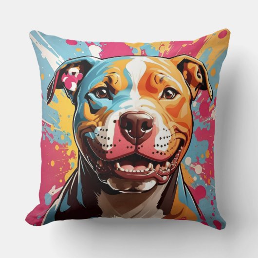 Staffordshire Birthday Fun クッション (正面)