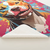 Staffordshire Birthday Fun シェルパブランケット (3/4)