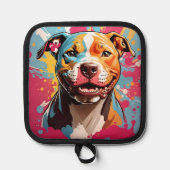 Staffordshire Birthday Fun 鍋敷き (正面)