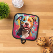 Staffordshire Birthday Fun 鍋敷き (トップダウン)