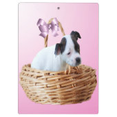 Staffordshire Puppy In A Basket,   クリップボード (裏面)