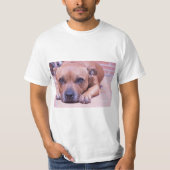 Staffyのワイシャツ Tシャツ (正面)