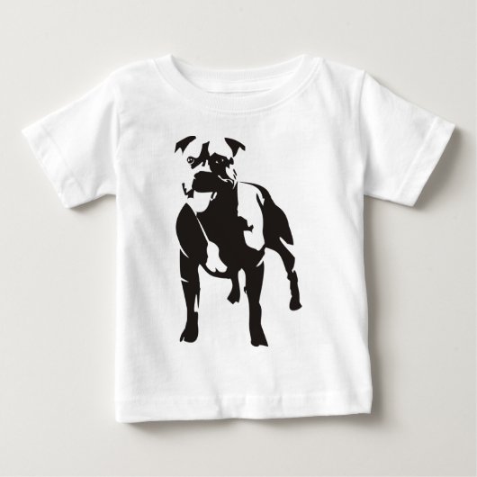 Staffy ベビーTシャツ (正面)
