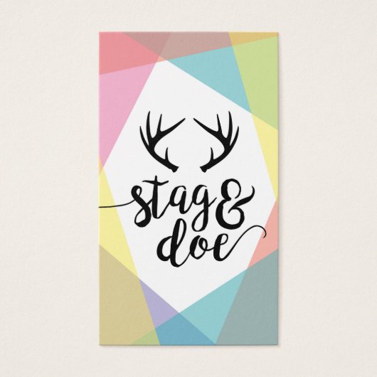 StagおよびDoeチケット (正面)