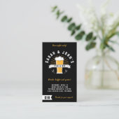 StagとDoeの写真チケット- Beer Stein on Black 名刺 (スタンド正面)