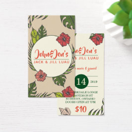 StagとDoeチケット-ハワイアンルアウ（ハワイ式宴会）トロピカル