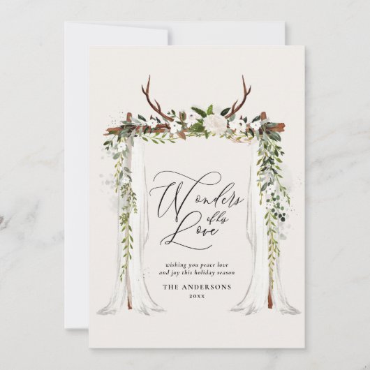 stag素朴葉の休日の写真christsmas セーブザデート (正面)