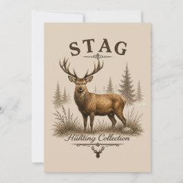STAG – ハンティングコレクション 招待状