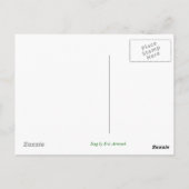 Stag – ポストカ空白のージ ポストカード (裏面)