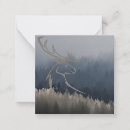 Stag – 森の精神 ノートカード