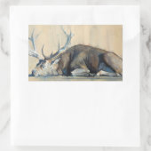 Stag 2014 長方形シール (バッグ)