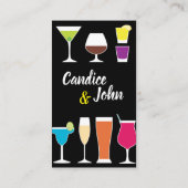 Stag and Doe Jack and Jillチケットバードリンク 名刺 (裏面)