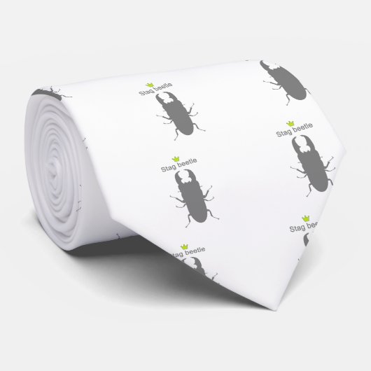 Stag beetle1g5 ネクタイ (ロール)