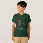 Stag Beetle,Lucanus cervus Tシャツ (正面フル)