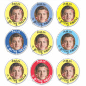 Stag Doバチュラーパーティがおもしろいシールを提供 シール (正面)