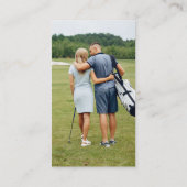 Stag & doe /ジャックとジルゴルフテーマイベントチケット 名刺 (裏面)