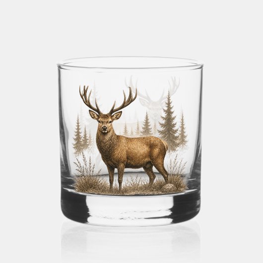 STAG – HUNTING COLLECTION ウイスキーグラス (正面)