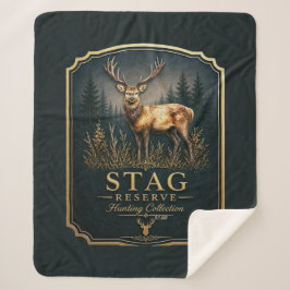 STAG – HUNTING COLLECTION  シェルパブランケット