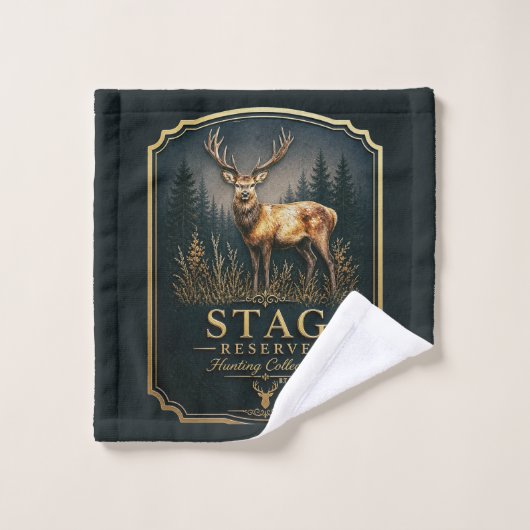 STAG – HUNTING COLLECTION  バスタオルセット (ウォッシュタオル)