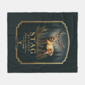 STAG – HUNTING COLLECTION  フリースブランケット (正面(横))