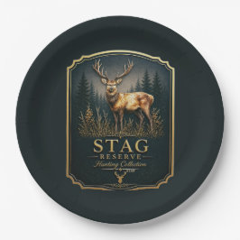 STAG – HUNTING COLLECTION  ペーパープレート
