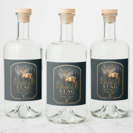 STAG – HUNTING COLLECTION  リキュールボトルラベル