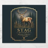 STAG – HUNTING COLLECTION  リキュールボトルラベル (シングルラベル)