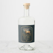 STAG – HUNTING COLLECTION  リキュールボトルラベル (正面)