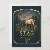 STAG – HUNTING COLLECTION 招待状 (正面)