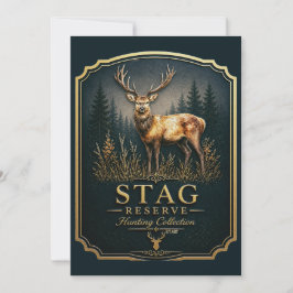 STAG – HUNTING COLLECTION  招待状