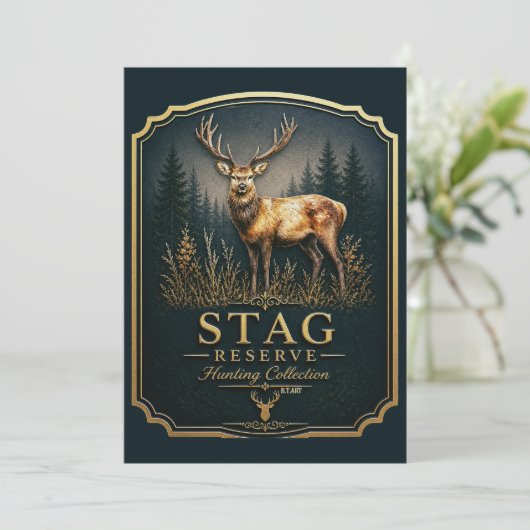STAG – HUNTING COLLECTION 招待状 (スタンド正面)