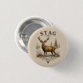 STAG – HUNTING COLLECTION 缶バッジ (正面&裏面)