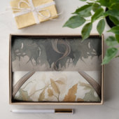 Stag In Foliage 4 Decopage紙 薄葉紙 (ギフト)