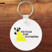 StageIsMyPlayground キーホルダー (正面)