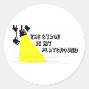 StageIsMyPlayground ラウンドシール