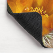 Staghorn Chollaのサボテンの花のマウスパッド マウスパッド (コーナー)