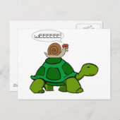 Stail & Turtle – ターボデュオ ポストカード (正面/裏面)