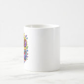 Stain glass design コーヒーマグカップ (中央)