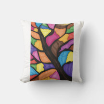 Stain glass tree art 